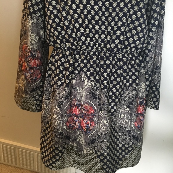 VTG 70s Bohemian Medallion Dress - Picture 3 of 6